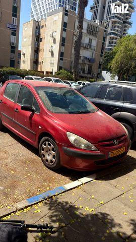 מודעת רכב פיג'ו 307