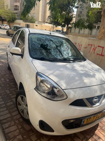 מודעת רכב ניסאן מיקרה