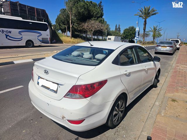 מודעת רכב יונדאי אקסנט i25