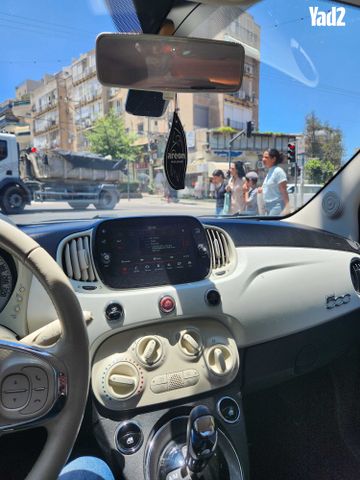 מודעת רכב פיאט 500