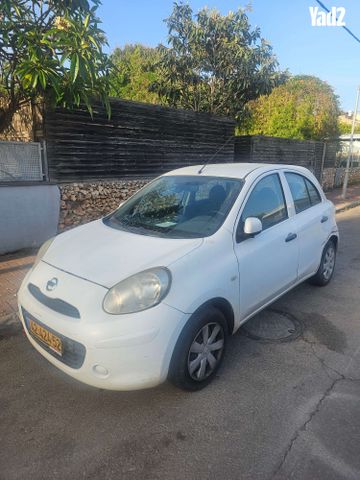 מודעת רכב ניסאן מיקרה