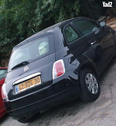 מודעת רכב פיאט 500