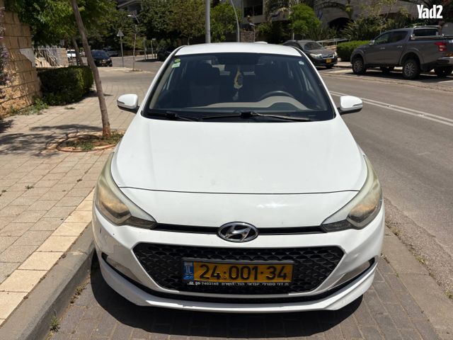 מודעת רכב יונדאי i20
