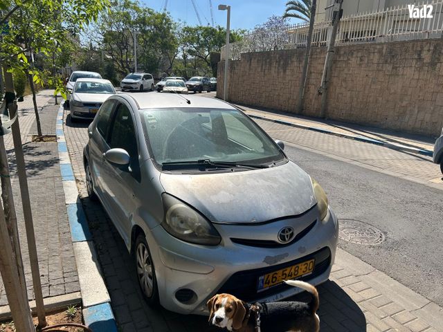 מודעת רכב טויוטה אייגו