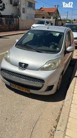 מודעת רכב פיג'ו 107