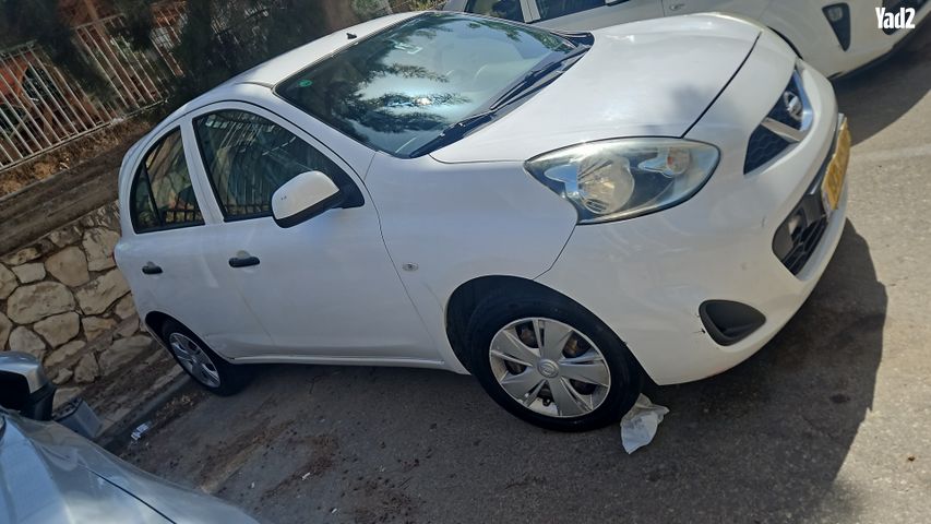 מודעת רכב ניסאן מיקרה
