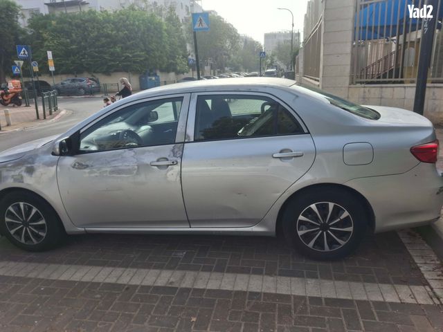 מודעת רכב טויוטה קורולה