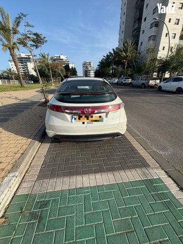 מודעת רכב הונדה סיוויק