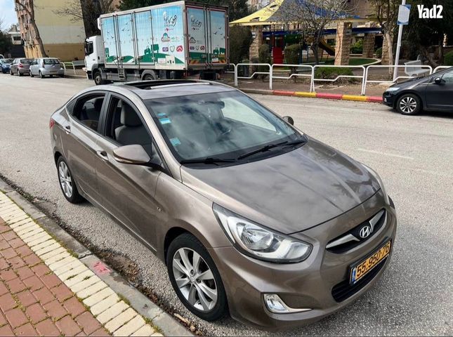 מודעת רכב יונדאי אקסנט i25