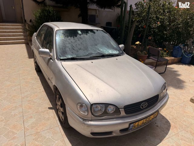 מודעת רכב טויוטה קורולה