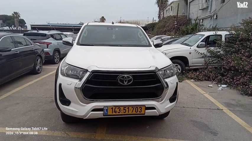 מודעת רכב טויוטה היילקס