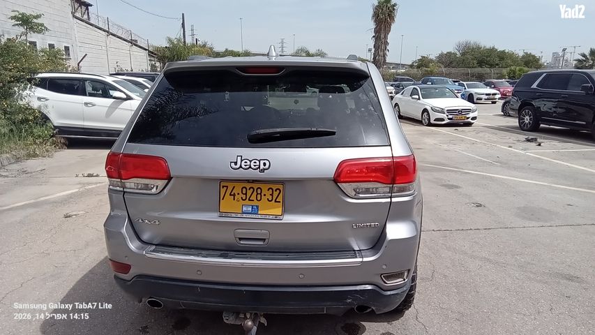 מודעת רכב ג'יפ גרנד צ'ירוקי 2