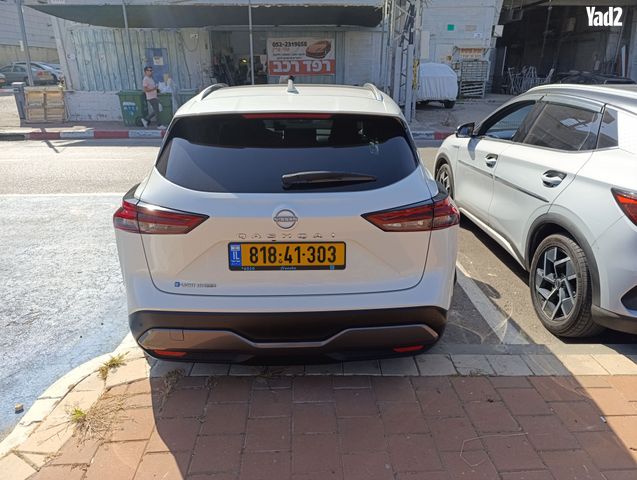 מודעת רכב ניסאן קשקאי