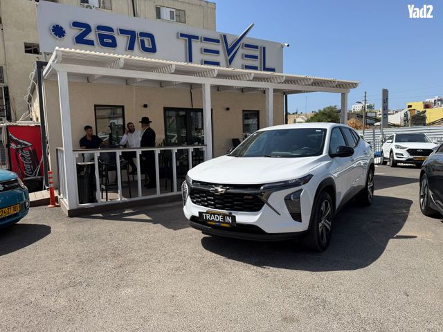 מודעת רכב שברולט טראקס