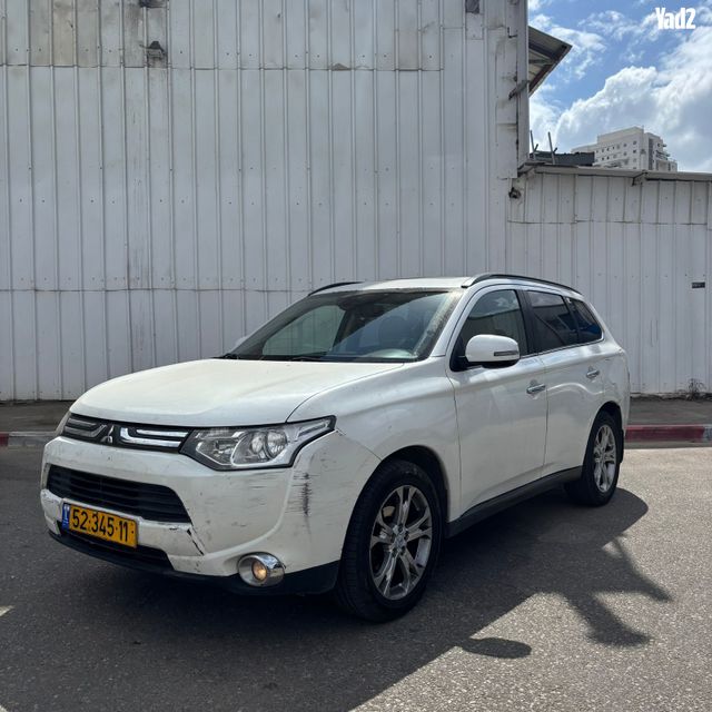 מודעת רכב מיצובישי אאוטלנדר