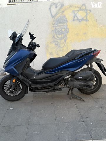 מודעת רכב הונדה פורזה 125