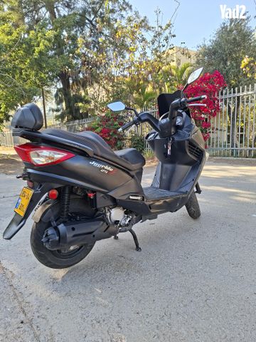 מודעת רכב סאן יאנג ג'וי רייד 125
