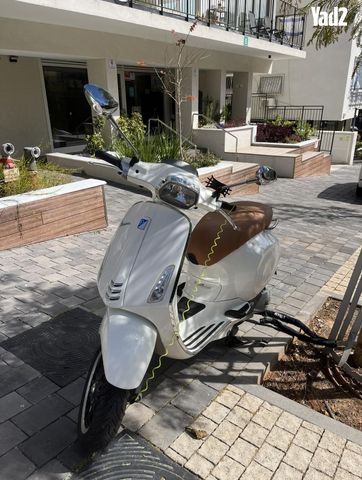 מודעת רכב פיאג'ו וספה ספרינט 125