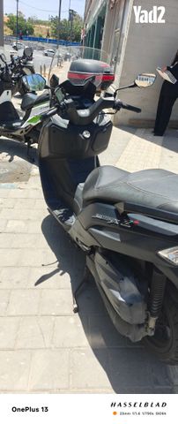 מודעת רכב סאן יאנג ג'וי-מקס 125