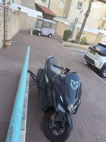 מודעת רכב סאן יאנג ג'ט איקס 125