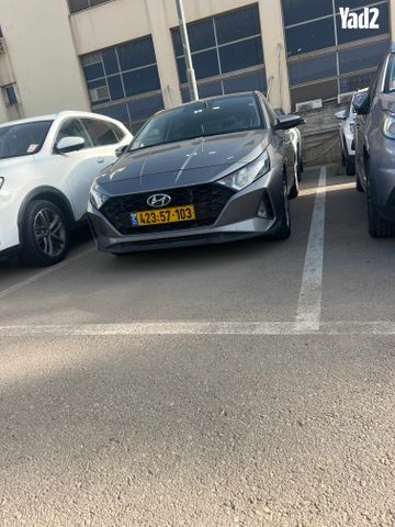 מודעת רכב יונדאי i20