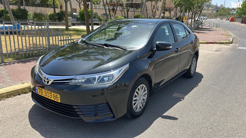 מודעת רכב טויוטה קורולה