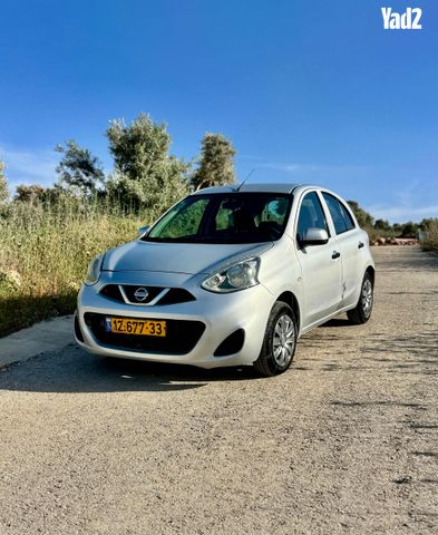 מודעת רכב ניסאן מיקרה