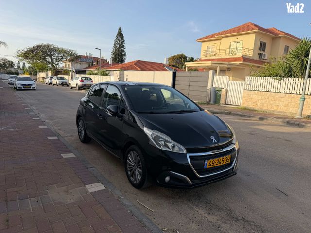 מודעת רכב פיג'ו 208