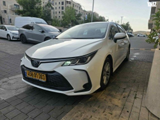 מודעת רכב טויוטה קורולה