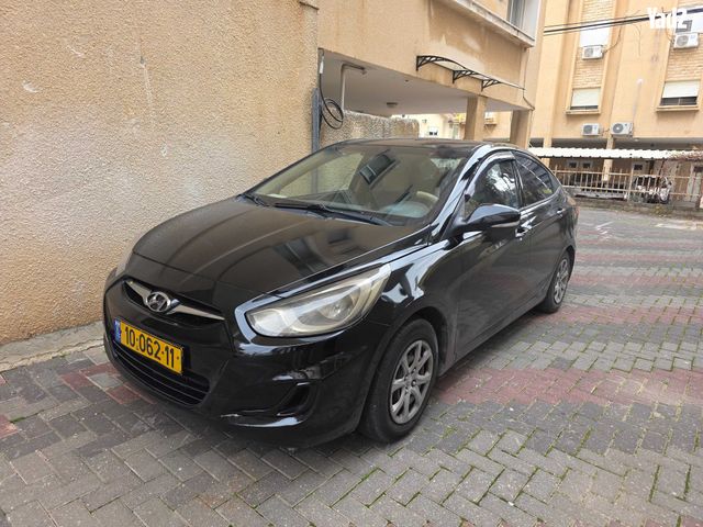 מודעת רכב יונדאי אקסנט i25
