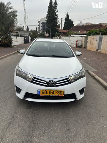 מודעת רכב טויוטה קורולה