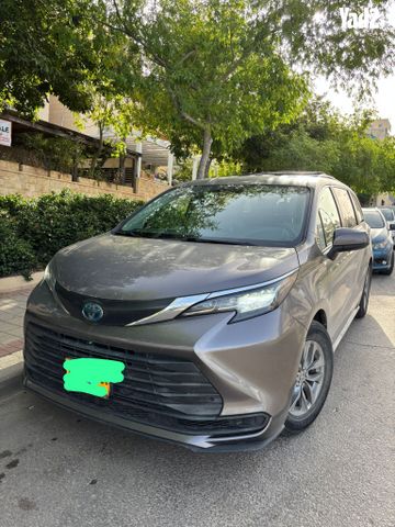 מודעת רכב טויוטה סיינה
