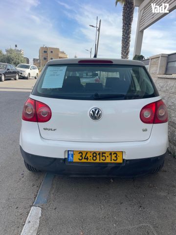 מודעת רכב פולקסווגן גולף