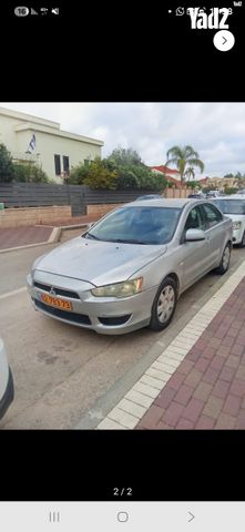 מודעת רכב מיצובישי לנסר