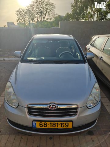 מודעת רכב יונדאי אקסנט i25