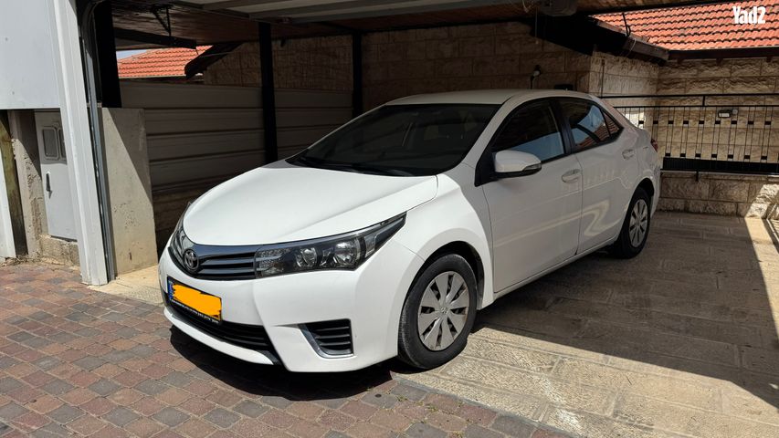 מודעת רכב טויוטה קורולה
