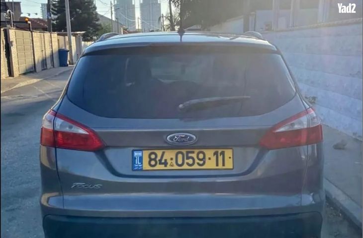 מודעת רכב פורד פוקוס