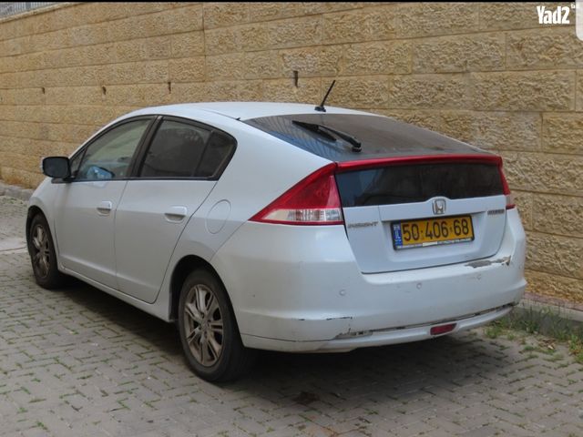 מודעת רכב הונדה אינסייט