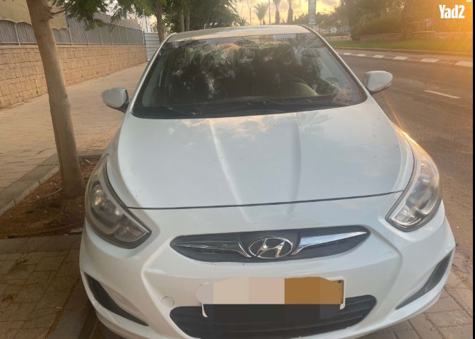 מודעת רכב יונדאי אקסנט i25