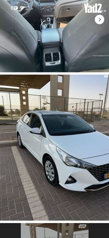 מודעת רכב יונדאי אקסנט i25