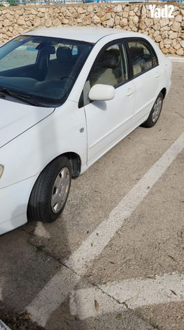 מודעת רכב טויוטה קורולה