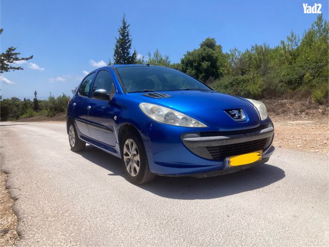 מודעת רכב פיג'ו 206