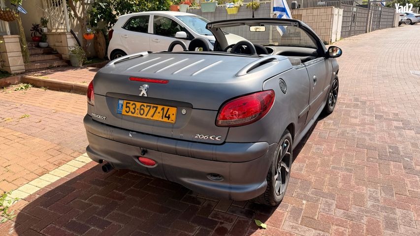 מודעת רכב פיג'ו 206