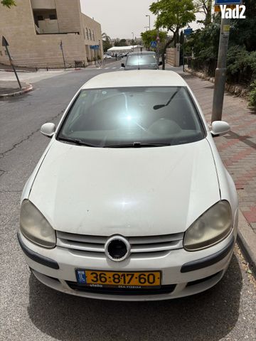 מודעת רכב פולקסווגן גולף