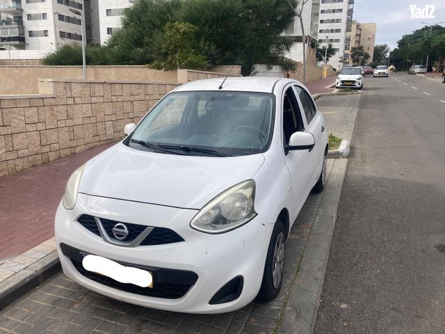 מודעת רכב ניסאן מיקרה
