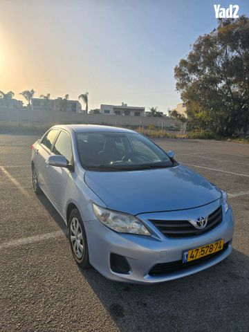 מודעת רכב טויוטה קורולה