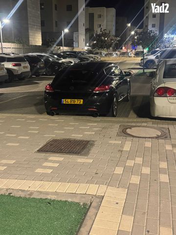 מודעת רכב פולקסווגן שירוקו