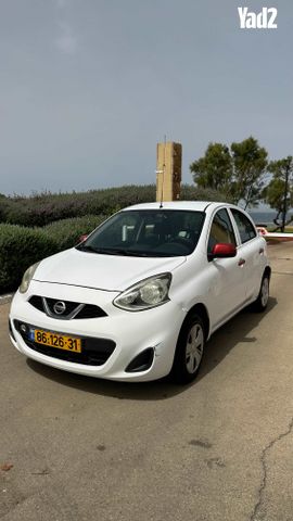 מודעת רכב ניסאן מיקרה