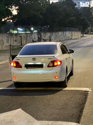 מודעת רכב טויוטה קורולה