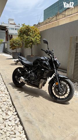 מודעת רכב ימאהה MT 07